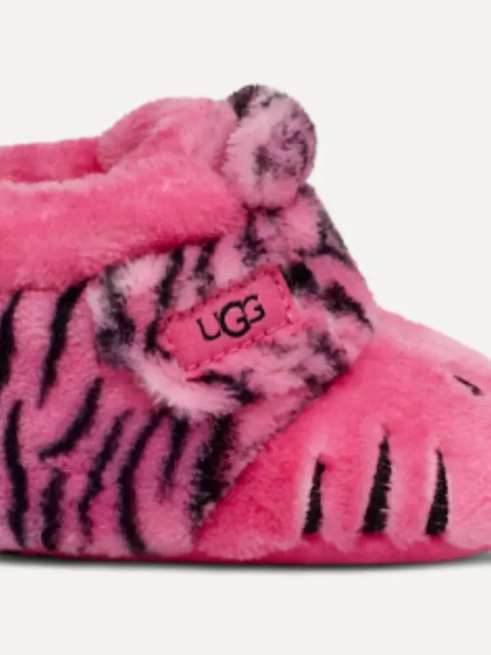 NWT UGG Unisex-Child I Bixbee Tiger Stuffie Ankle Boot 02/03